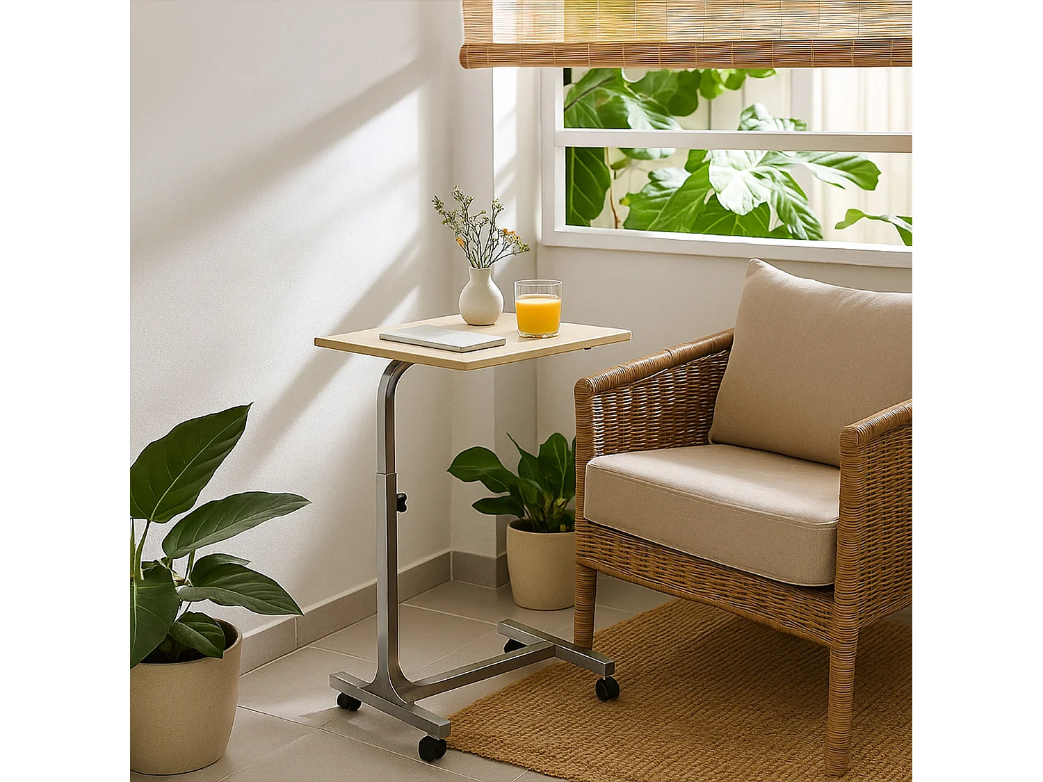 Table de Lit pour Ordinateur Portable Hauteur Réglable
