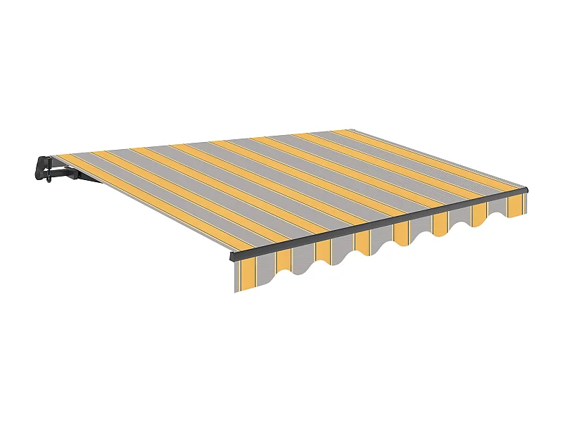 Wasabi - Tenda Esterna Avvolgibile 3x2,5 AGB Poliestere