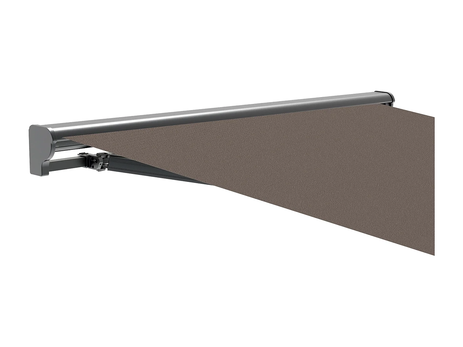 Wasabi - Tenda Motorizzata 4x2,5 Taupe – Telecomando – Semicassonetto – Tessuto Protezione Solare