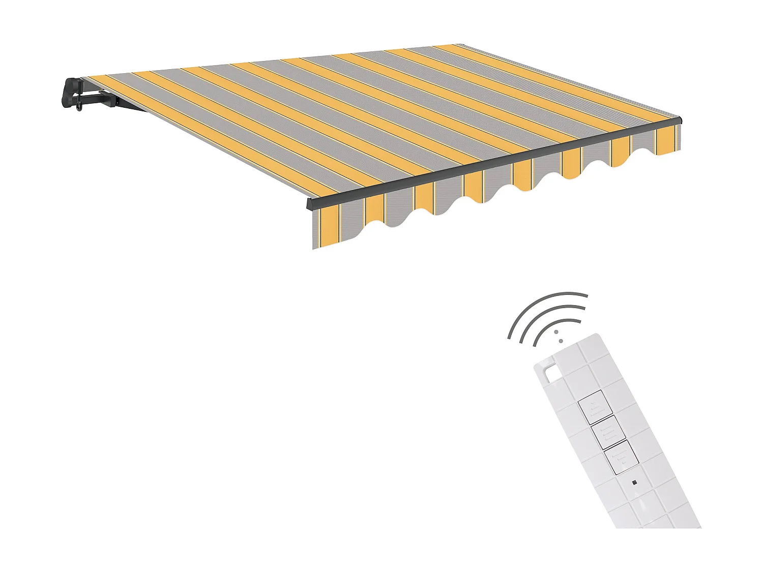 Wasabi - Tenda Motorizzata Esterna 3x2,5 AGB – Telecomando