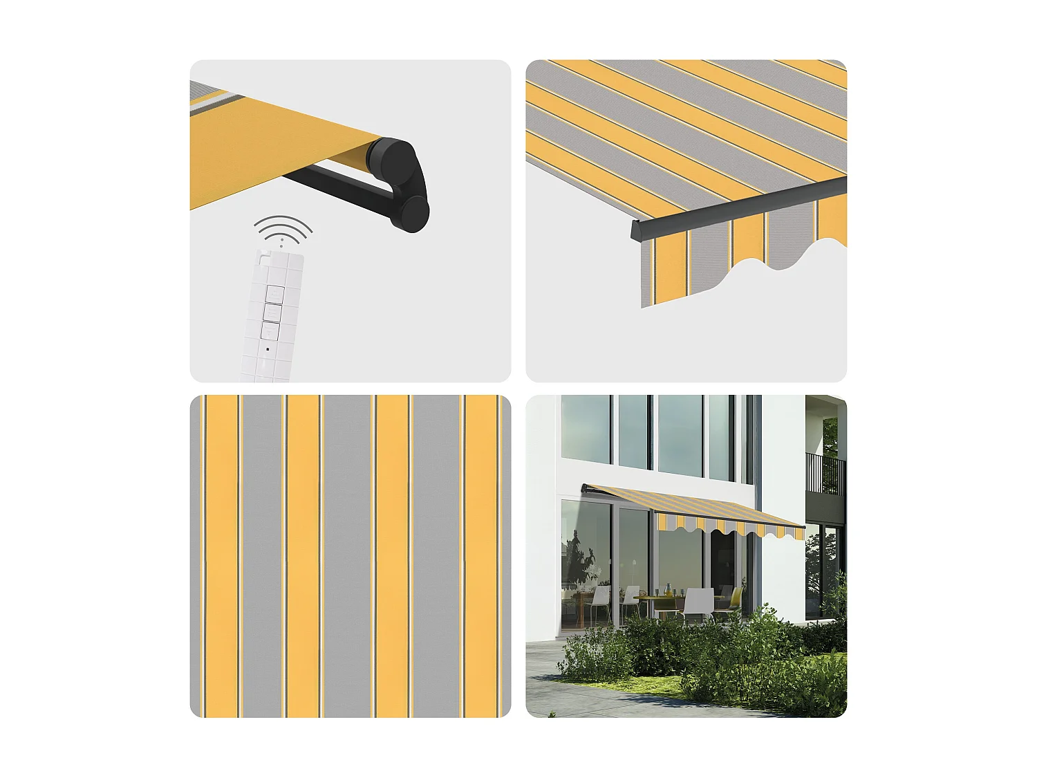 Wasabi - Tenda Motorizzata Esterna 3x2,5 AGB – Telecomando