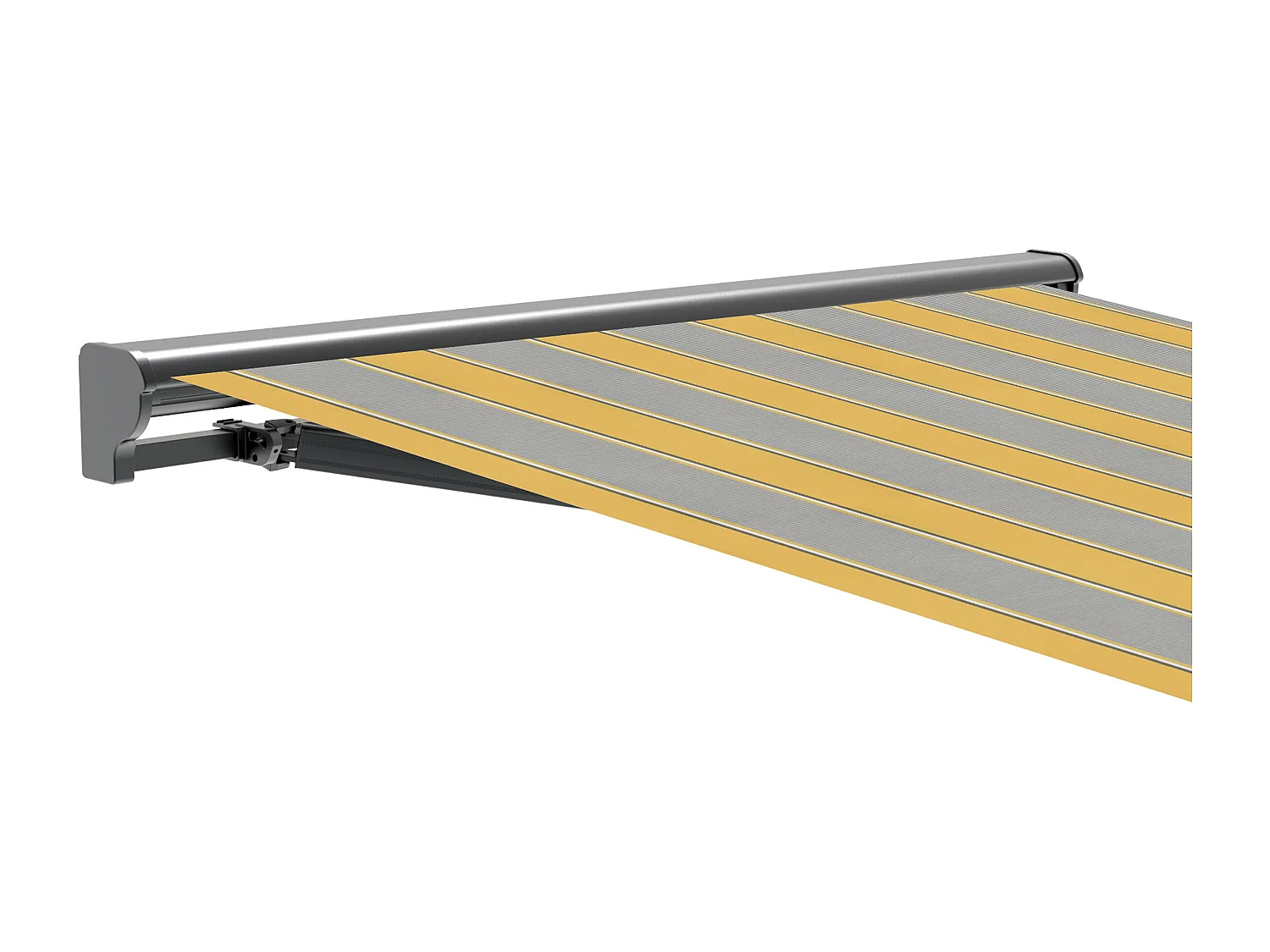 Wasabi - Tenda Esterna Avvolgibile 3x2,5 AGB Poliestere – Semicofre Antracite Plus