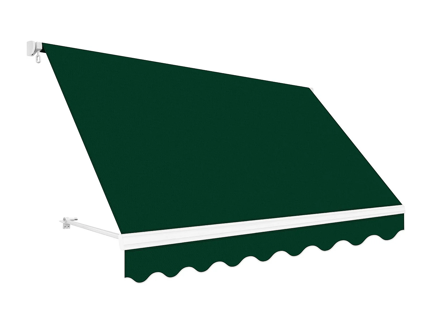 Wasabi - Tenda Balcone Esterno Pieghevole 2,5x2 Verde