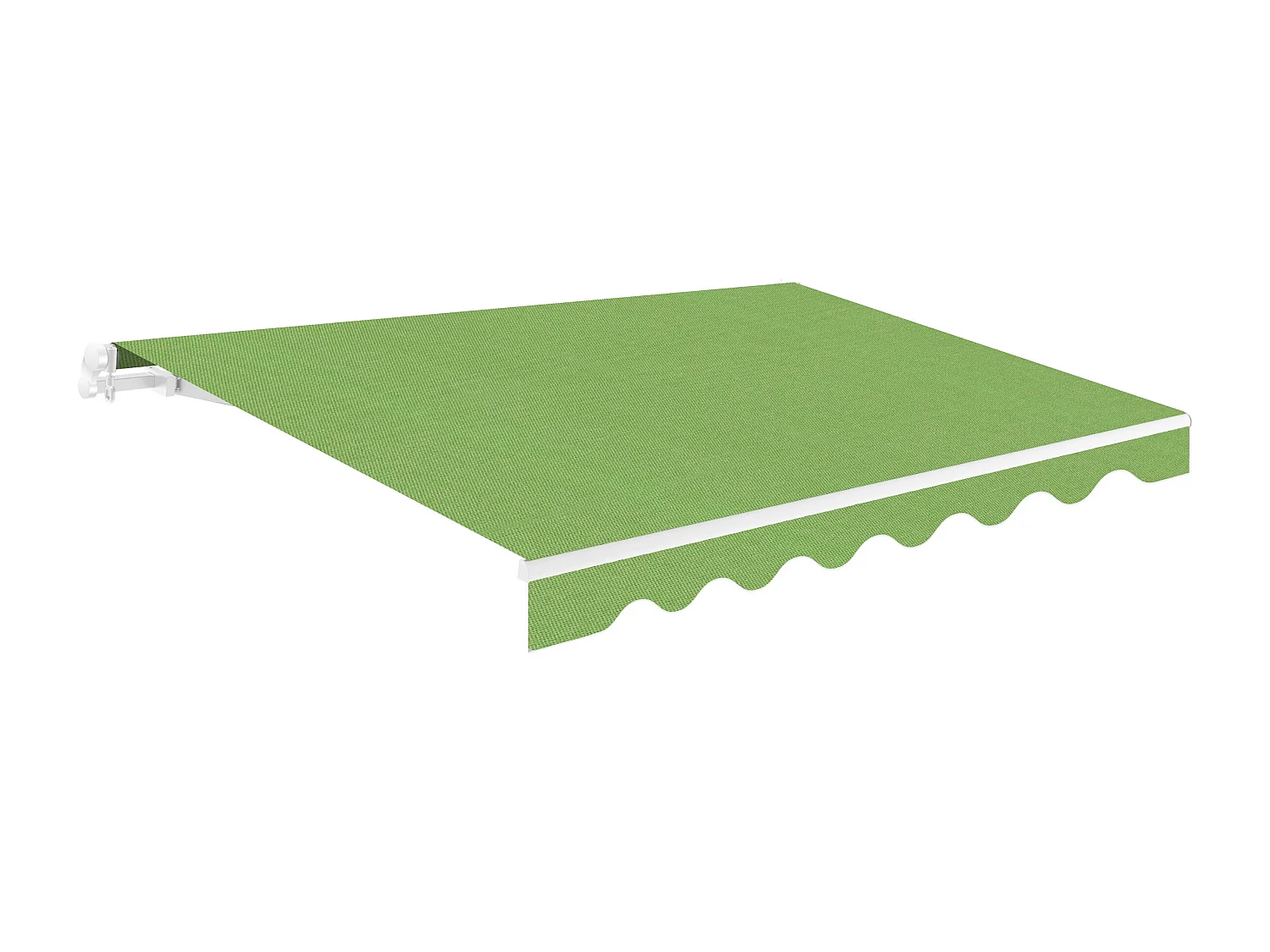 Wasabi - Tenda Esterna Arrotolabile 3x2,5 Green – Tela Acrilica