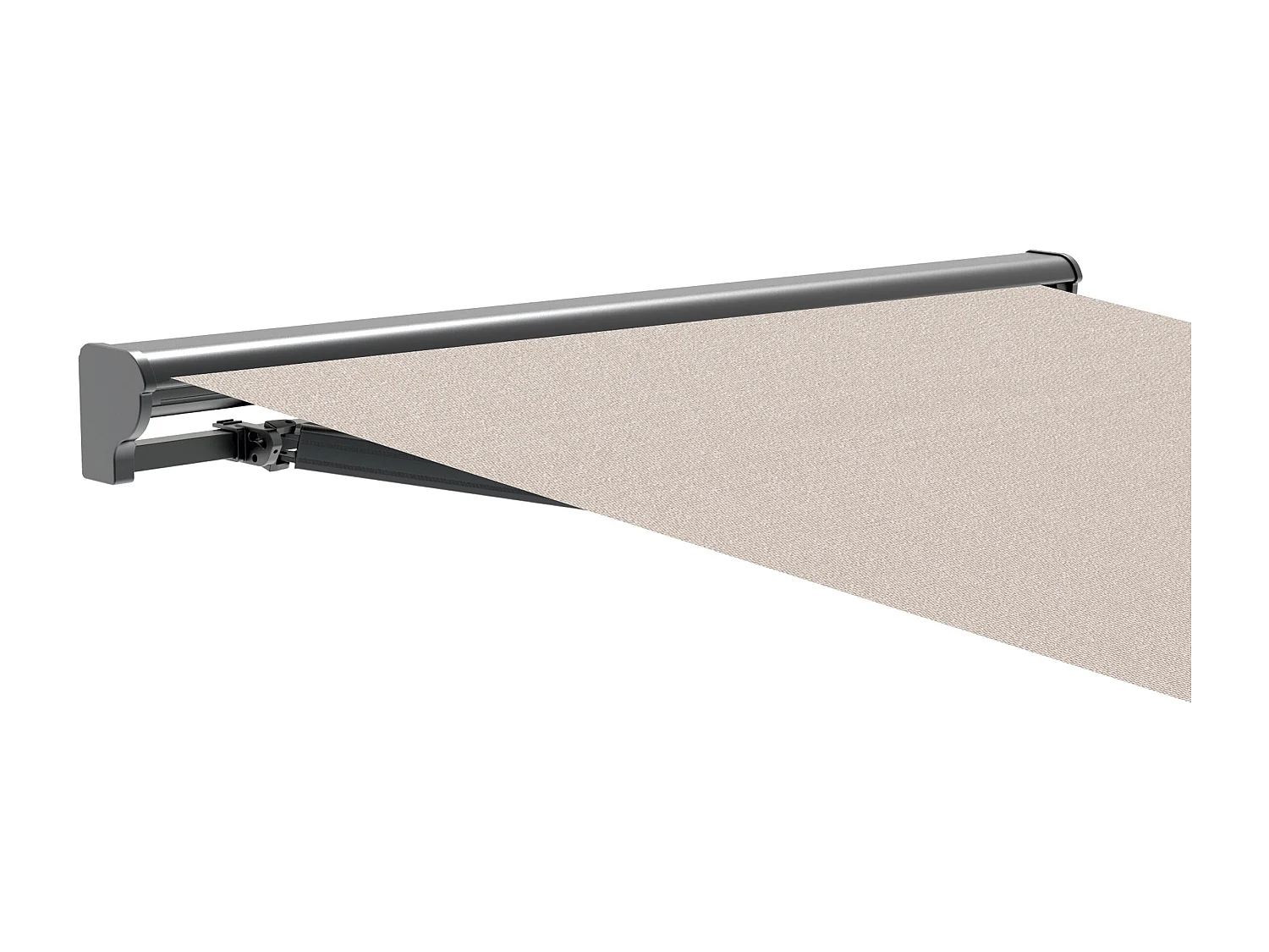 Wasabi - Tenda Esterna Avvolgibile 4x2,5 Arena Poliestere – Semicofre Antracite Plus