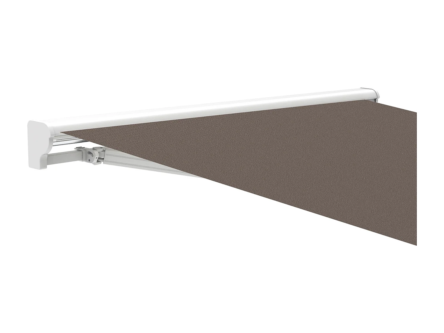 Wasabi - Tenda Esterna Avvolgibile 3x2,5 Taupe Poliestere – Semicassonetto