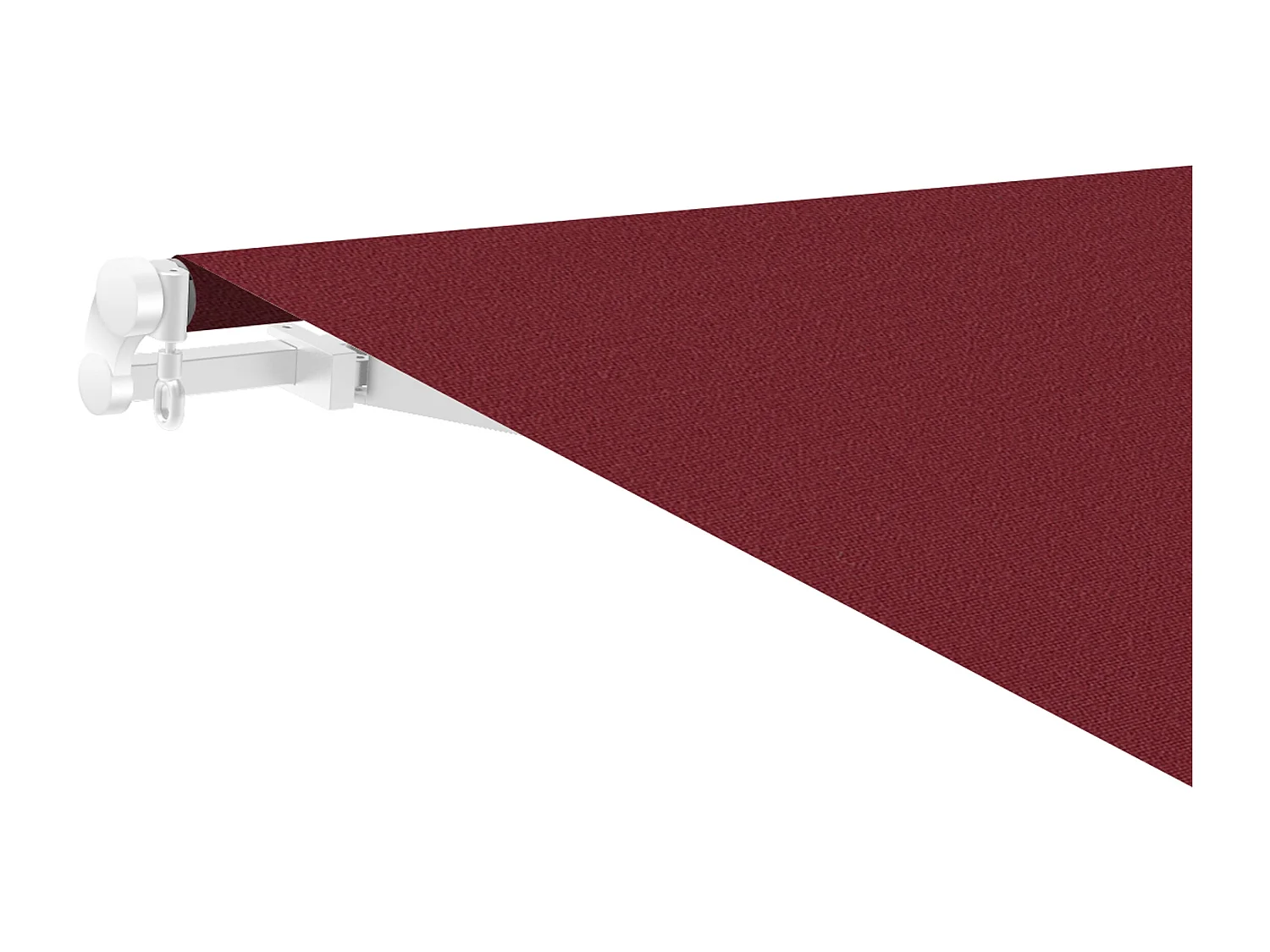 Wasabi - Tenda Esterna Avvolgibile 4x2,5 Granata - Telo Poliestere