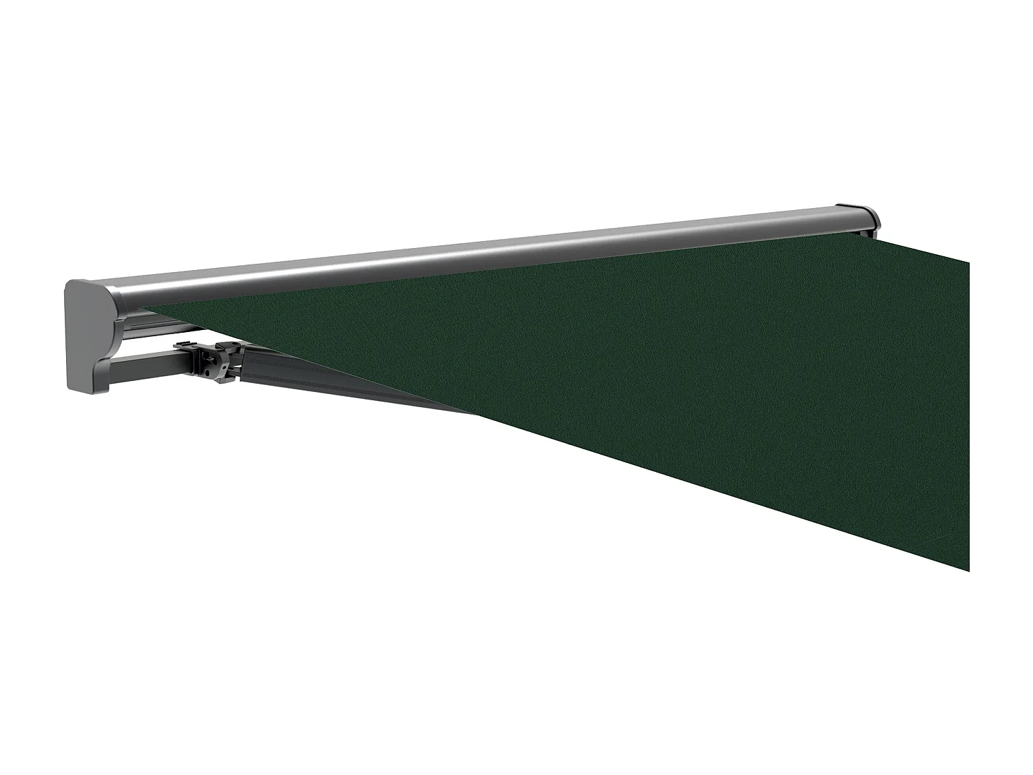 Wasabi - Tenda Motorizzata 3x2,5 Verde – Telecomando – Semicassonetto – Tessuto Protezione Solare