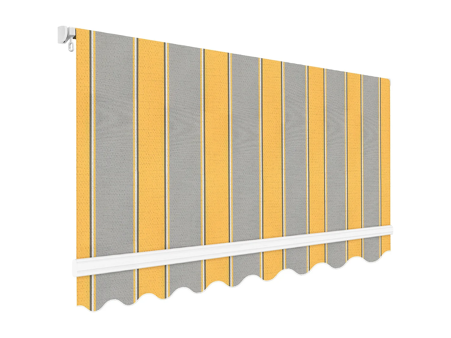 Wasabi - Tenda Balcone Esterno Pieghevole 2,5x2 Giallo