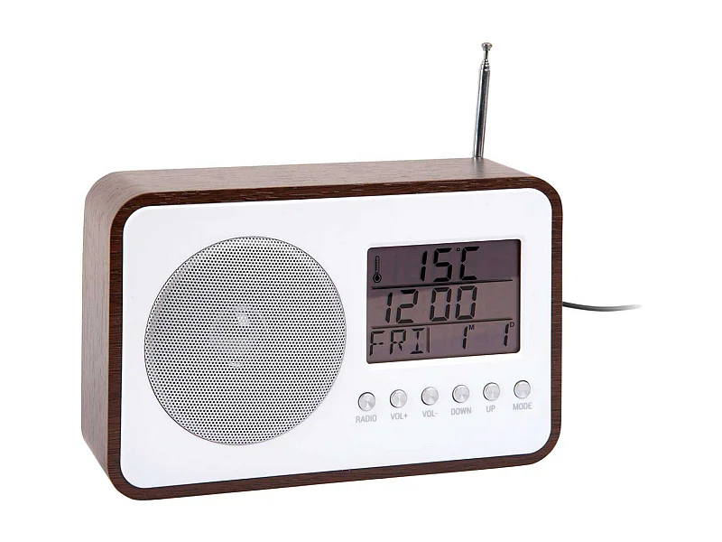 Réveil avec radio FM Retro