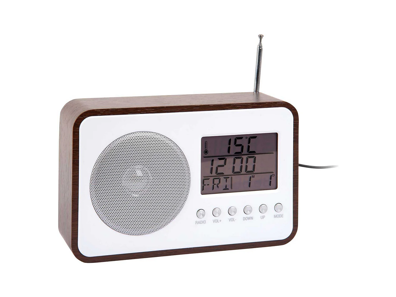 Réveil avec radio FM Retro