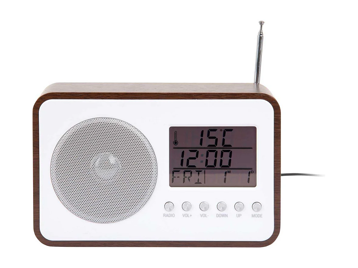 Réveil avec radio FM Retro