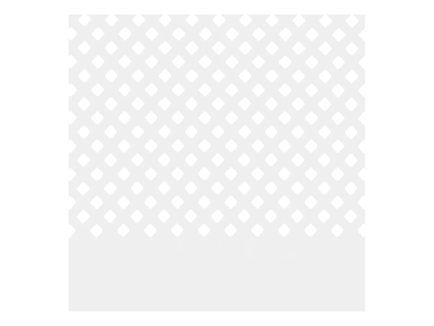 Table d'appoint de jardin - carré - Plastique - 80 x 80 cm - Blanc - Lenval