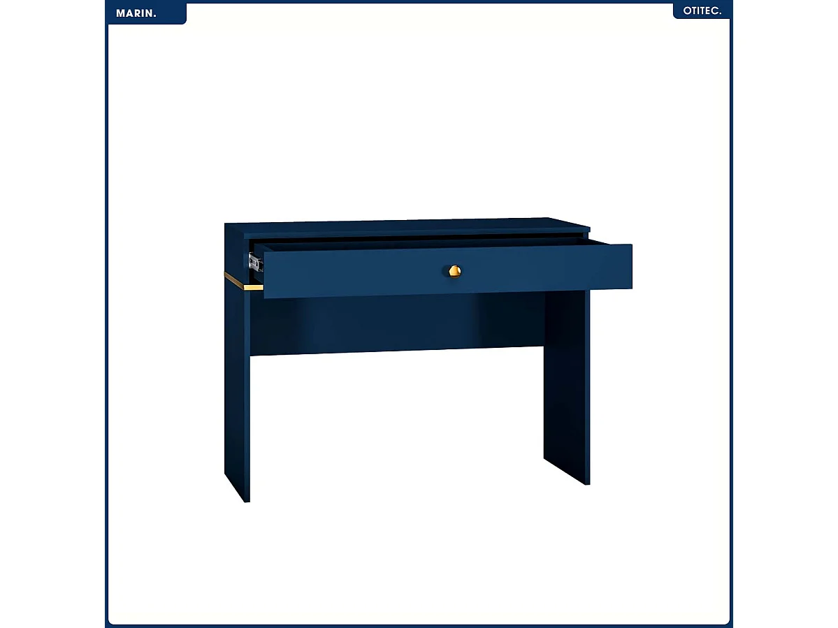 Coiffeuse - H.79 x L.100 x P.40 cm - MARIN