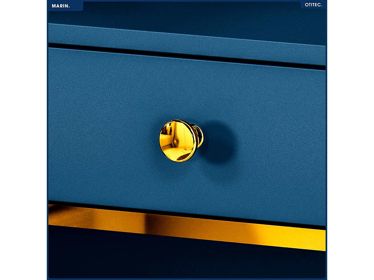 Coiffeuse - H.79 x L.100 x P.40 cm - MARIN