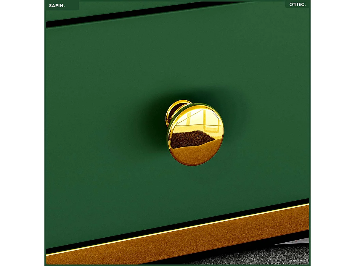 Coiffeuse - H.79 x L.100 x P.40 cm - SAPIN