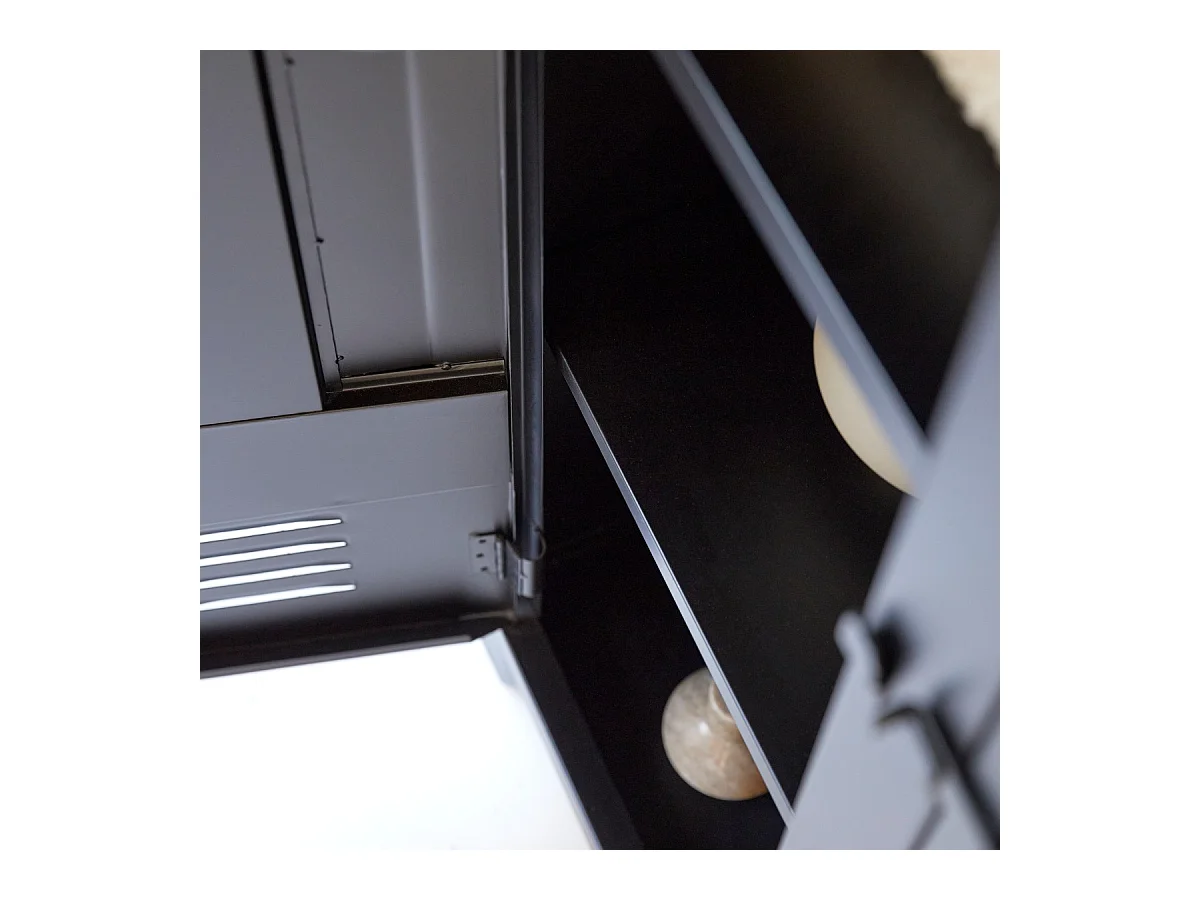 Schrank aus Metall Industriel 180 cm