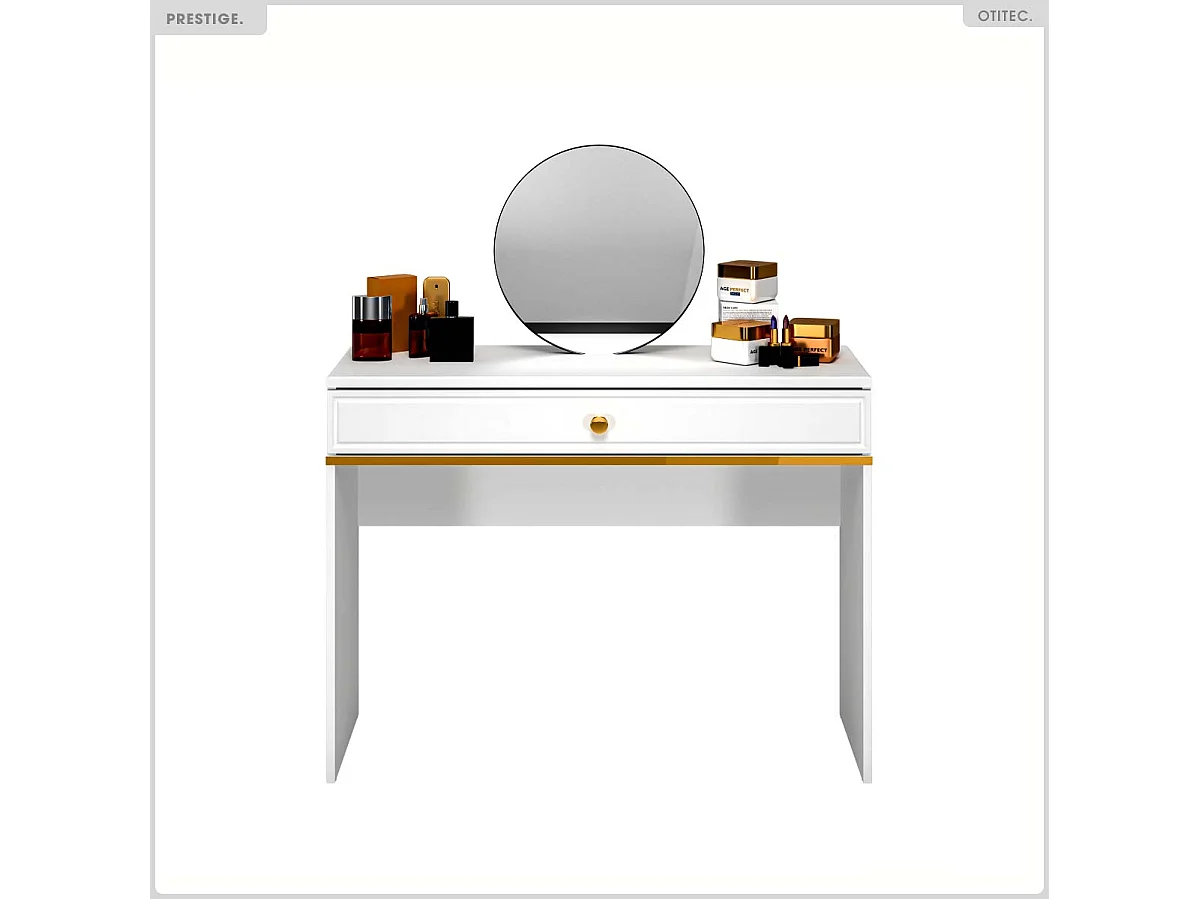 Coiffeuse - H.79 x L.100 x P.40 cm - PRESTIGE