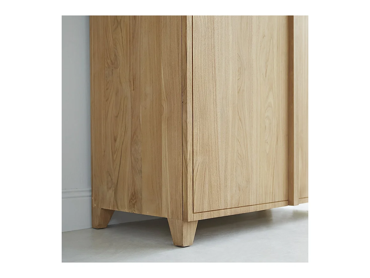 Armadio in legno di teak 210 Greta