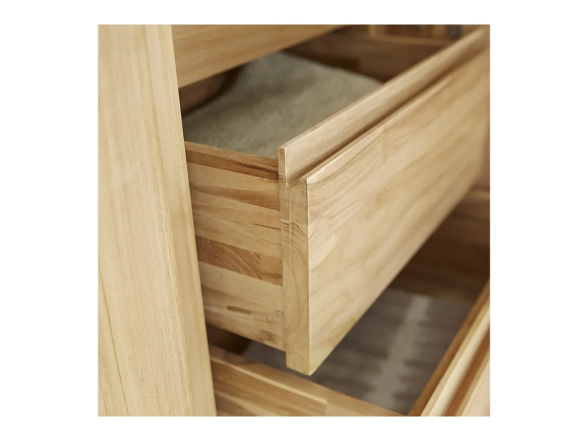 Armadio in legno di teak 210 Greta