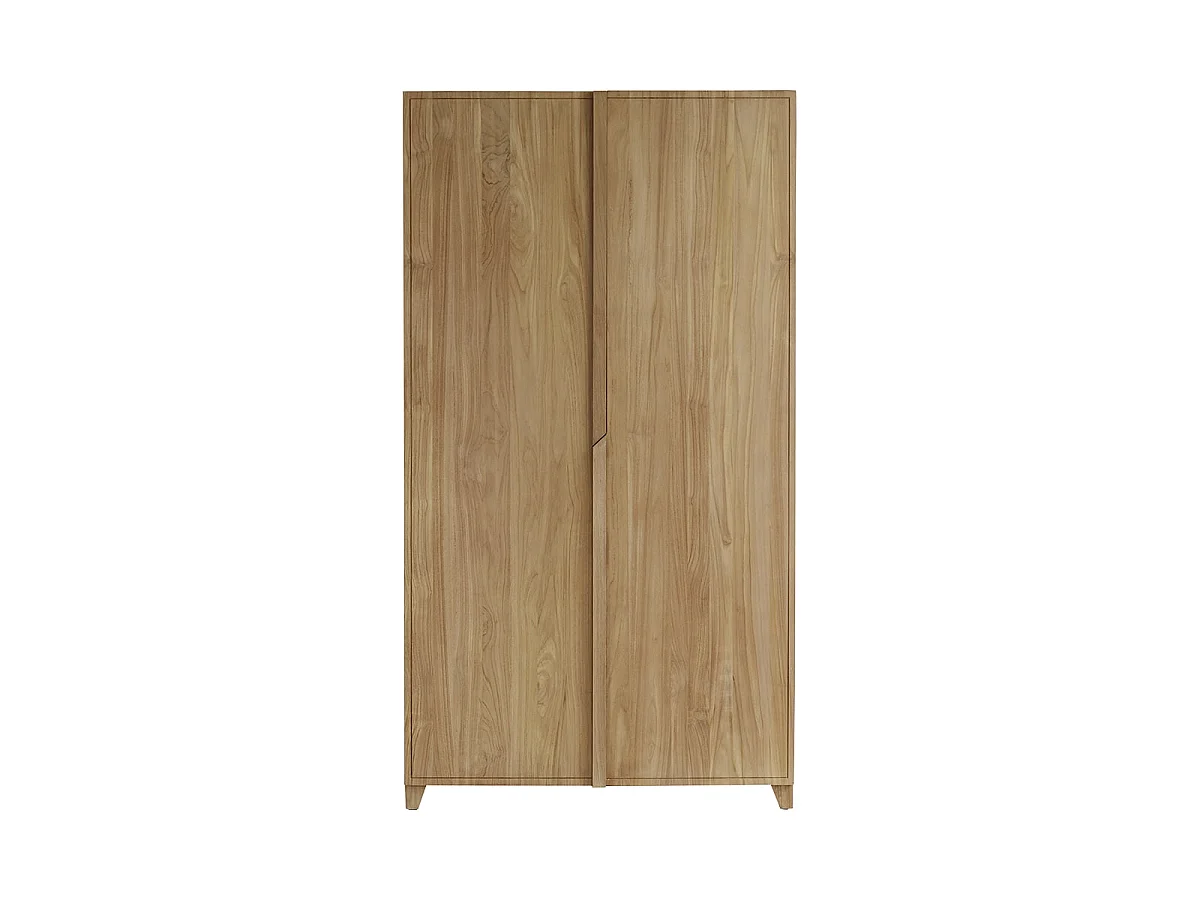 Greta - Wardrobe in solid teak