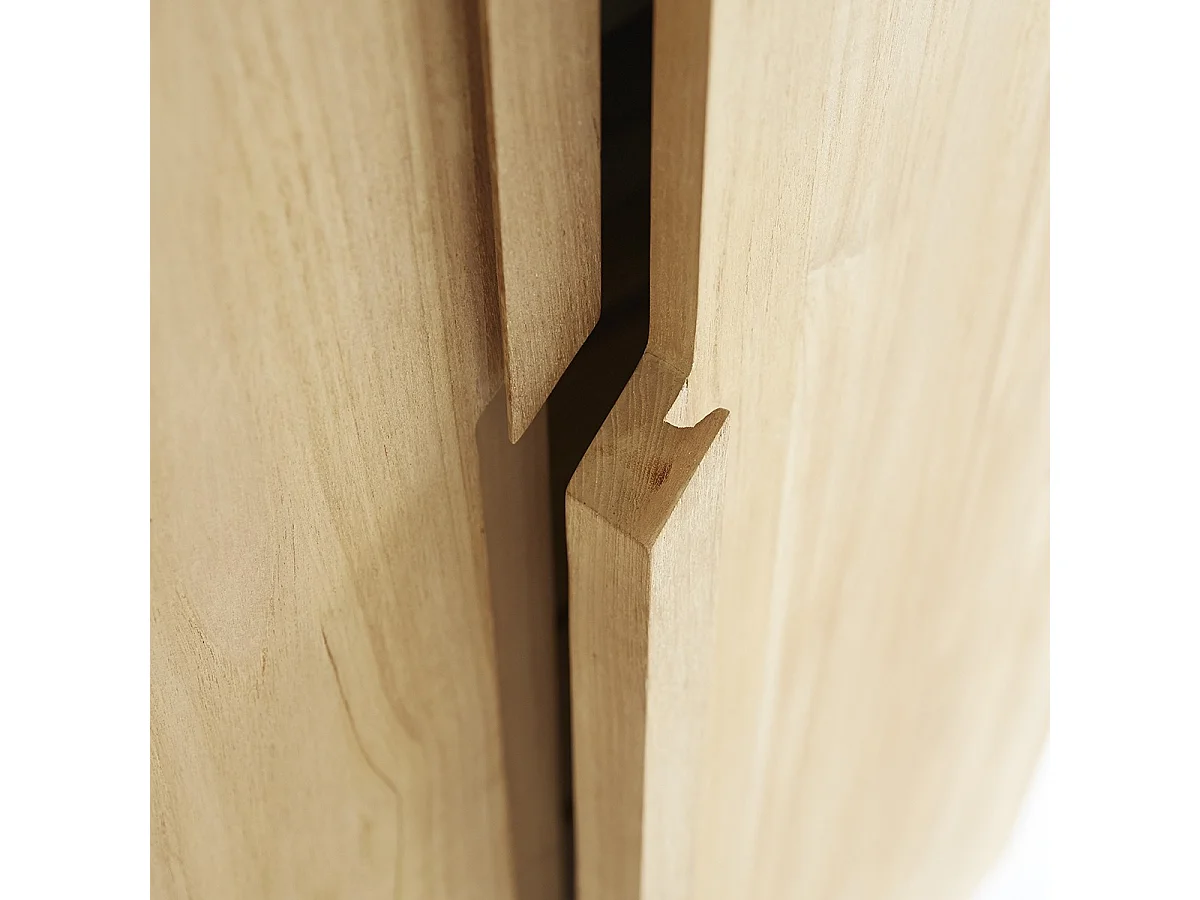 Greta - Wardrobe in solid teak