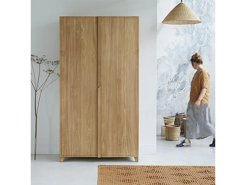 Armadio in legno di teak 210 Greta