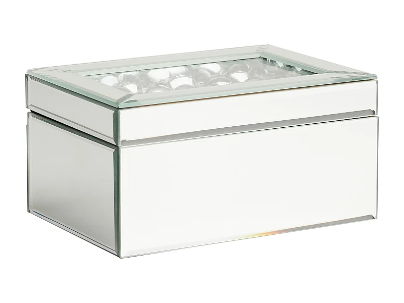 Boîte À Bijoux Mayra Argent Moyen 10x19.5x13.5