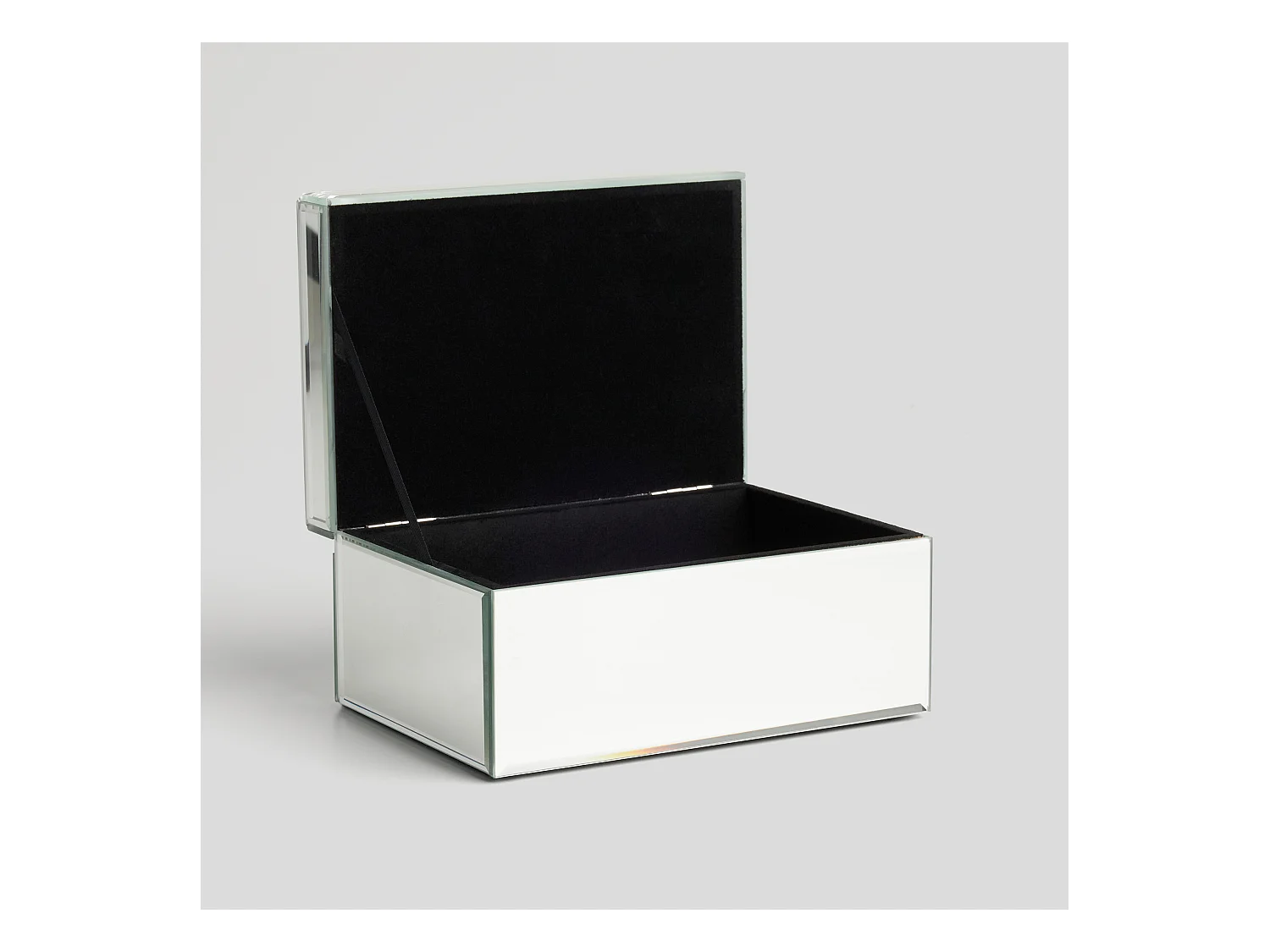 Boîte À Bijoux Mayra Argent Moyen 10x19.5x13.5