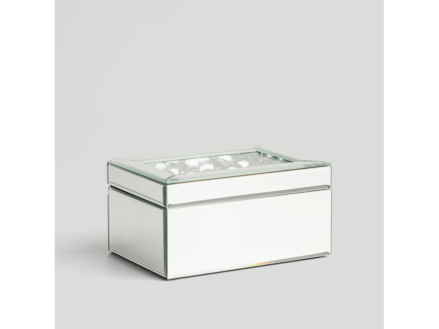 Boîte À Bijoux Mayra Argent Moyen 10x19.5x13.5