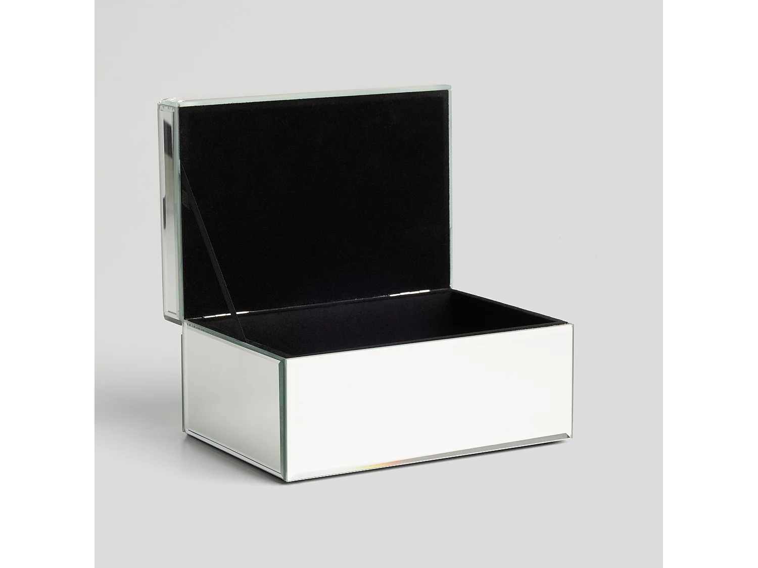 Boîte À Bijoux Mayra Argent Moyen 10x19.5x13.5