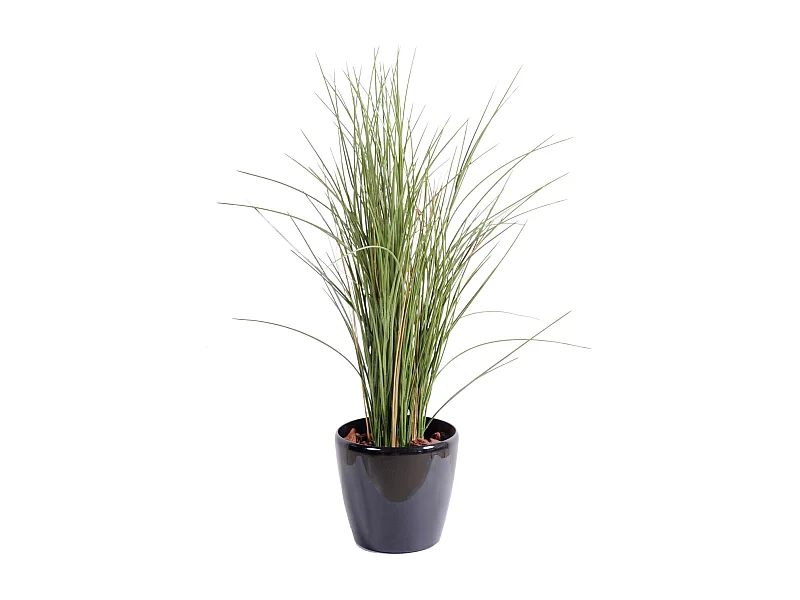 Plante artificielle haute gamme Spécial extérieur / Herbe artificielle - Dim : 80 x 30 cm