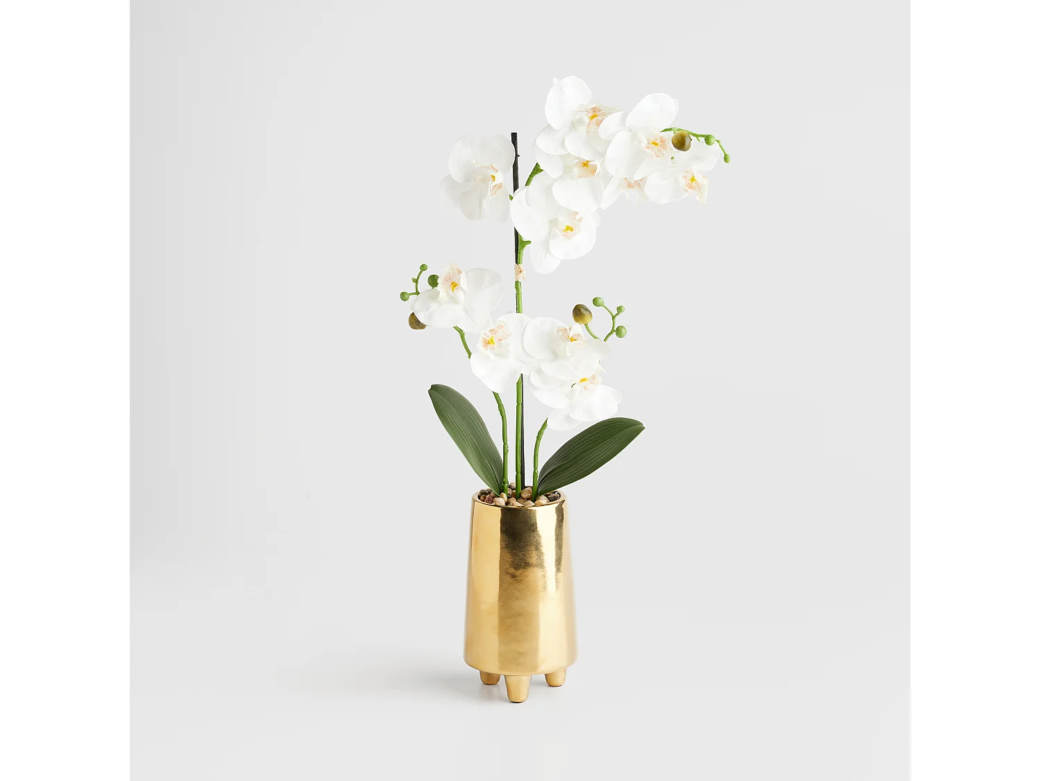 Kunstpflanze Orchesso mittelweiß 57 x 17 x 34