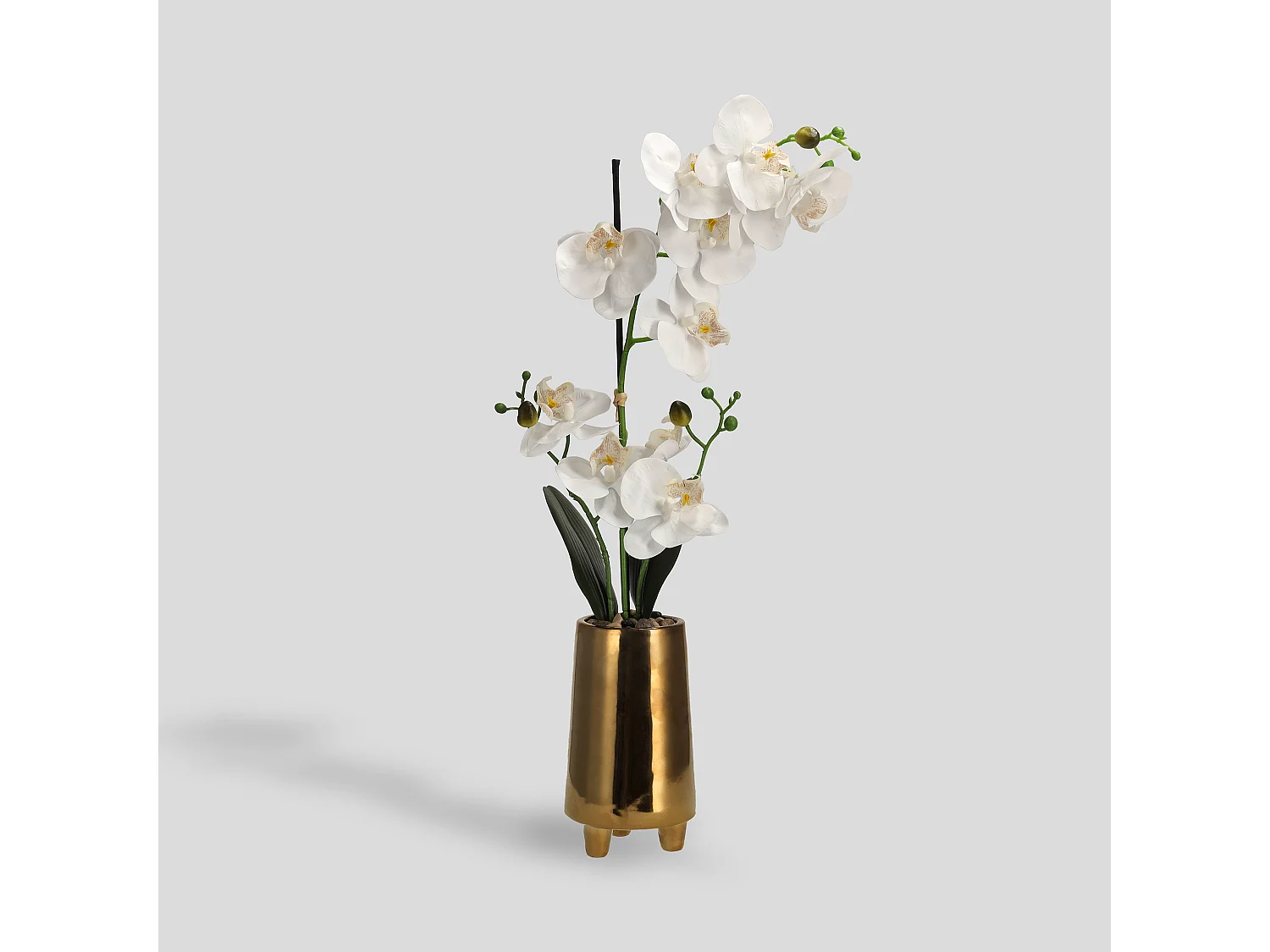 Kunstpflanze Orchesso mittelweiß 57 x 17 x 34