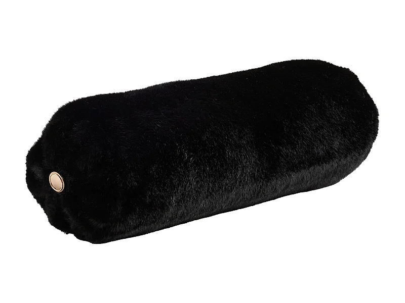 Deko-Rollenkissen Molisa mittelschwarz 50.5 x 15.5