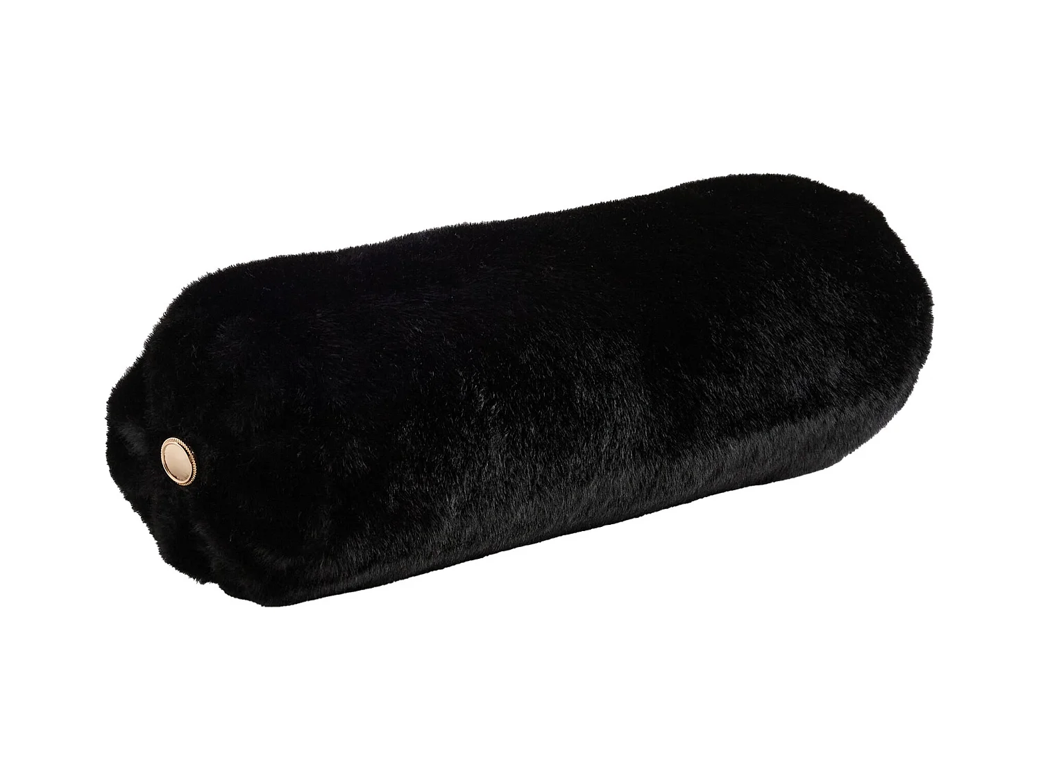 Coussin Cylindrique Décoratif Molisa Noir Moyen 50.5 x 15.5