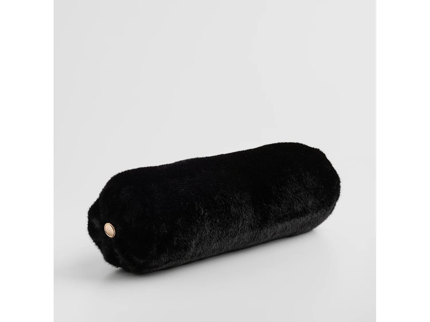 Deko-Rollenkissen Molisa mittelschwarz 50.5 x 15.5