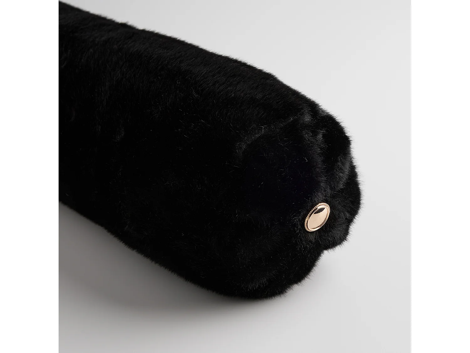 Deko-Rollenkissen Molisa mittelschwarz 50.5 x 15.5