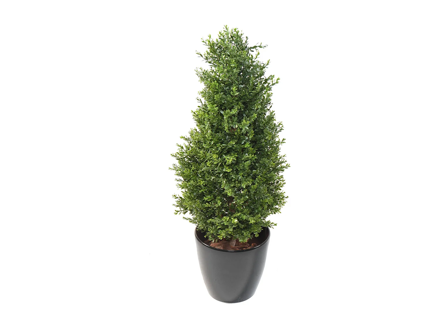 Plante artificielle haute gamme Spécial extérieur / Buis topiaire UV Artificiel - Dim : 95 x 40 cm