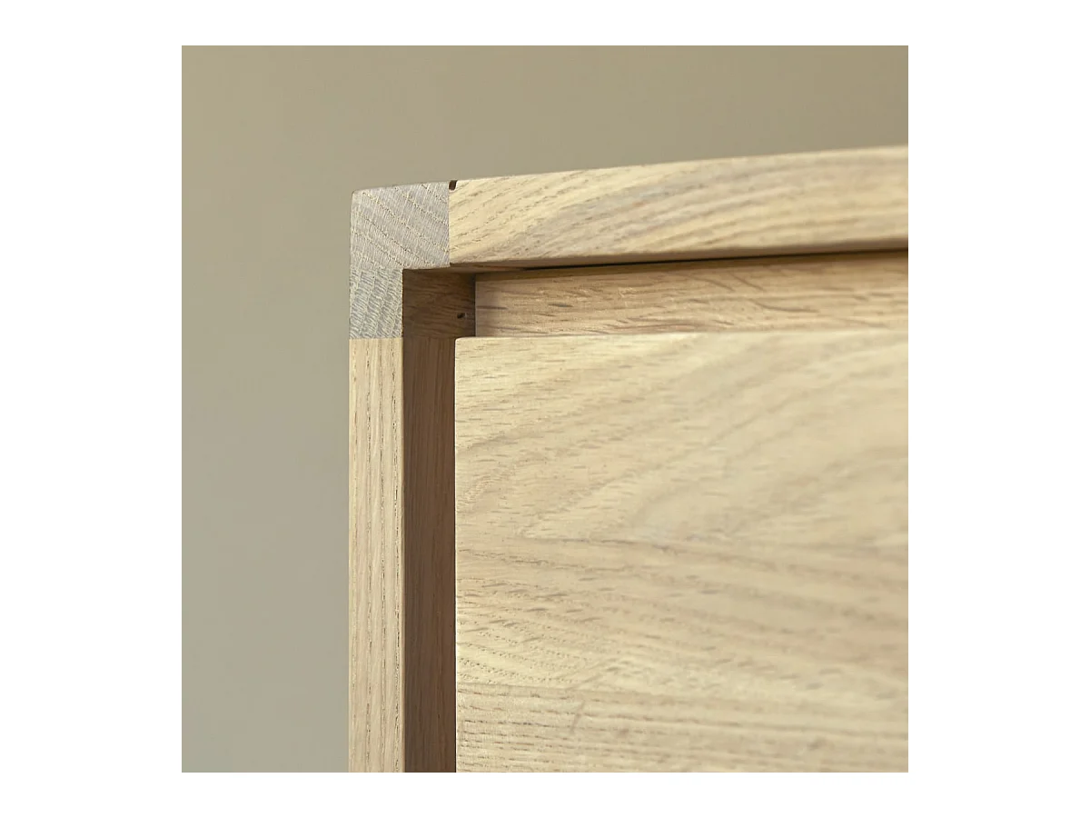 Mobile sottolavabo in legno di quercia 145 Jonàk