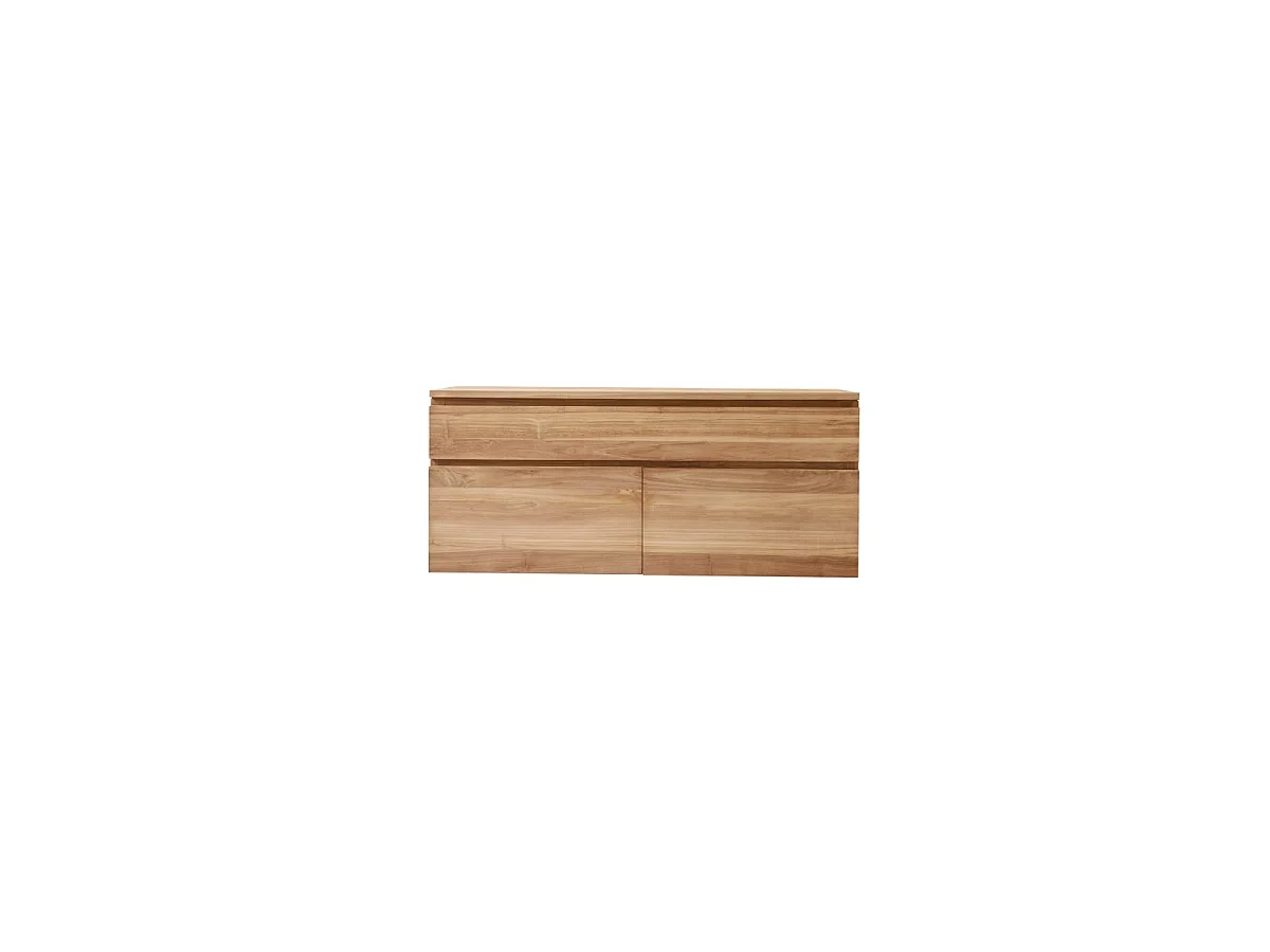 Jacob - Solid teak vanity unit 120 cm