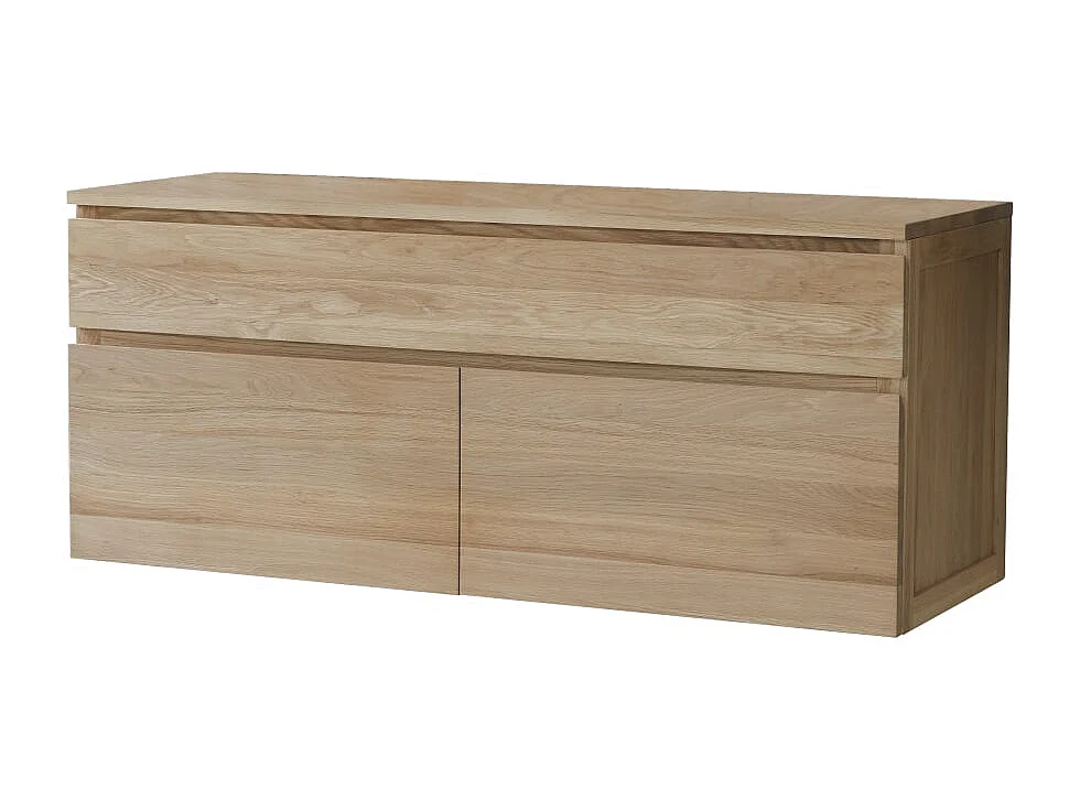 Mobile per il bagno in legno di quercia 120 Jacob