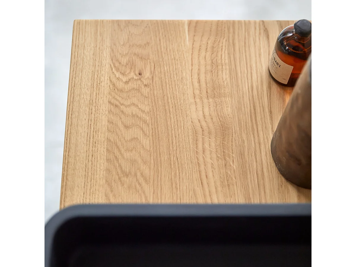 Mobile per il bagno in legno di quercia 120 Jacob