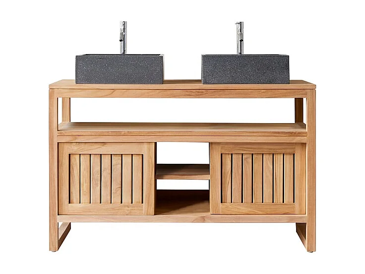 Mobili da bagno lavandino legno teak teck tek naturale design