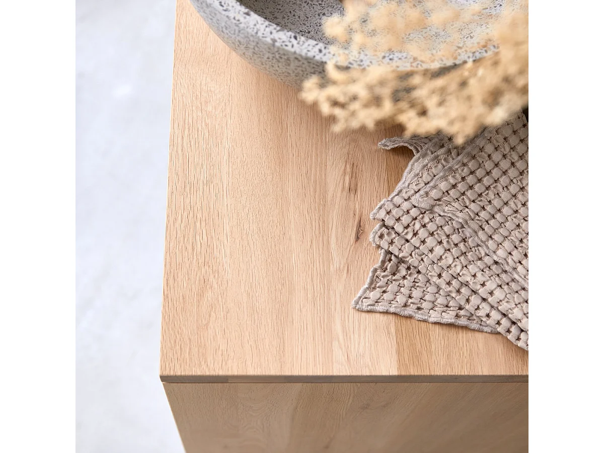 Waschbecken-Unterschrank aus Eichenholz 110 Kwarto