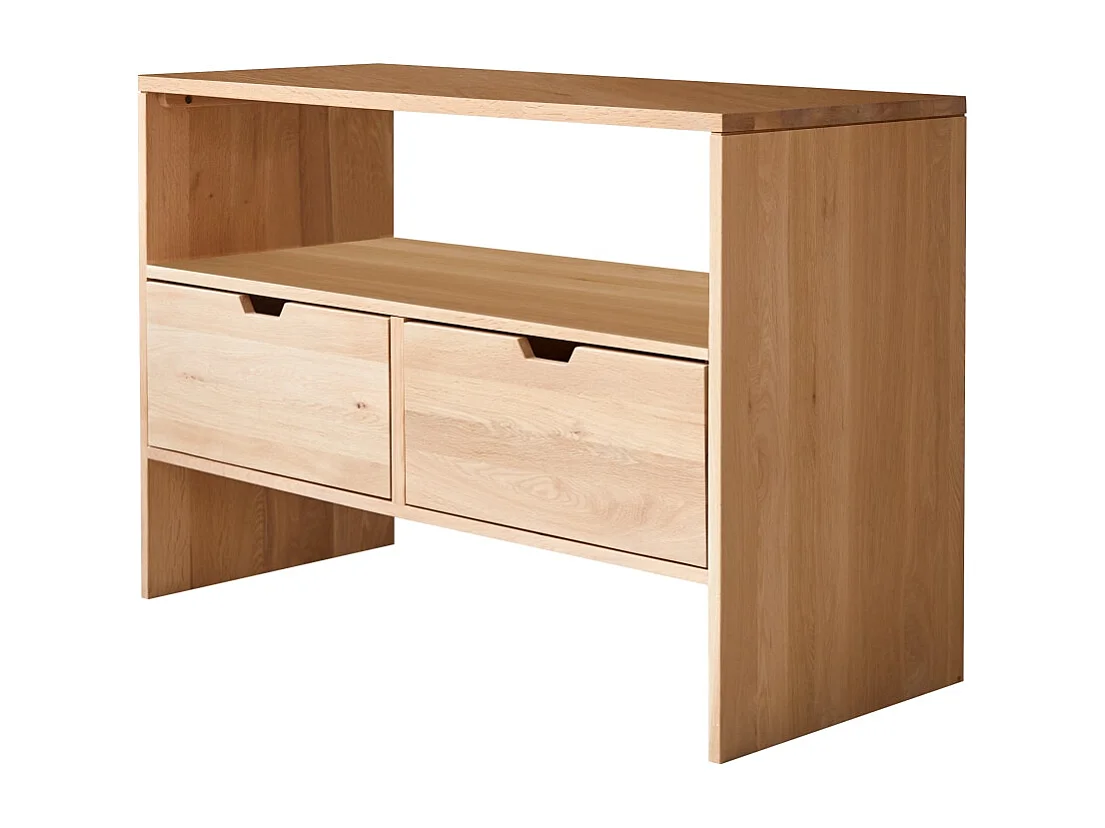 Meuble sous vasque en bois de chêne 110 Kwarto