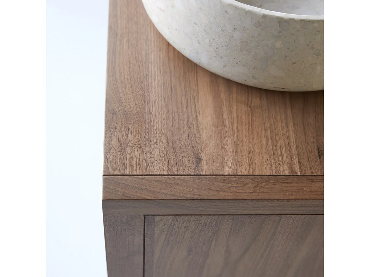 Waschtisch aus Nussbaumholz 145 Jonàk