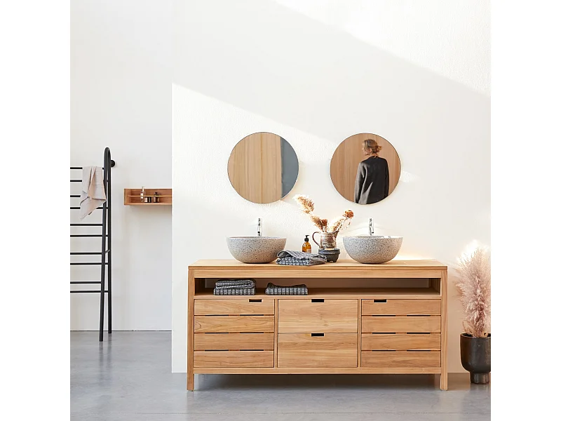 Bad Unterschrank aus Teak 165 Serena