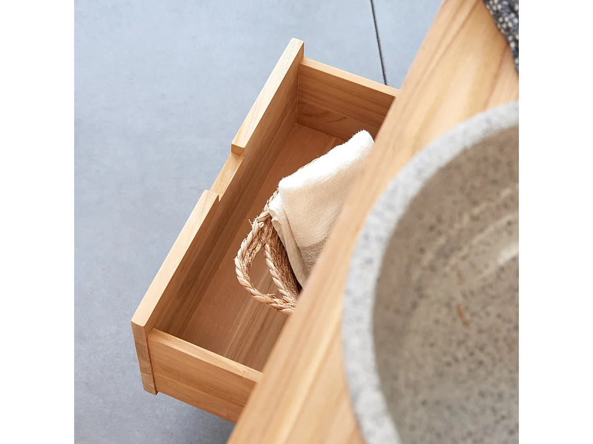 Bad Unterschrank aus Teak 165 Serena