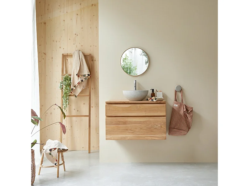 Waschtisch aus Teakholz 80 Jacob